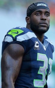 Kam Chancellor during the fourth quarter against Denver (Getty)
