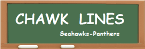 CHAWK LINES -- Seahawks-Panthers