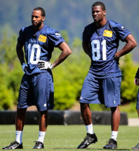 Paul Richardson and Kevin Norwood