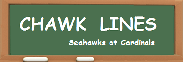 CHAWK LINES -- Seahawks at Cardinals