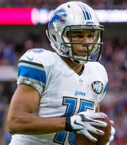Golden Tate as a Detroit Lion