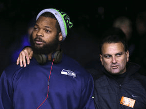 Michael Bennett and Drew Rosenhaus
