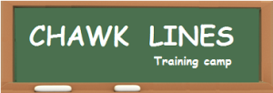 CHAWK LINES -- Training camp new
